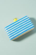 Kayu Striped Lemon Clutch