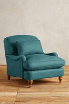 Anthropologie Linen Glenlee Chair, Landon