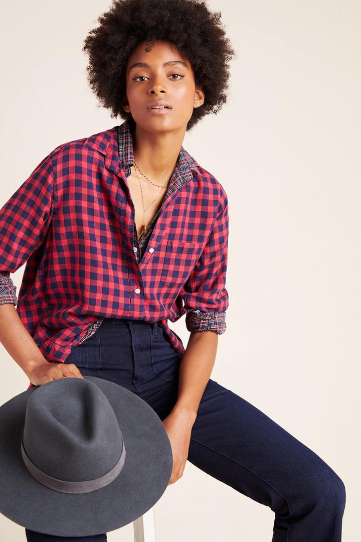 Grayson The Hero Checked Buttondown