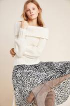 Anthropologie Margo Off-the-shoulder Sweater