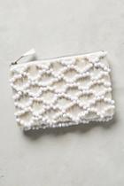 Anthropologie Cloud Cover Straw Pouch