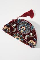 Anthropologie Lia Embroidered Pouch
