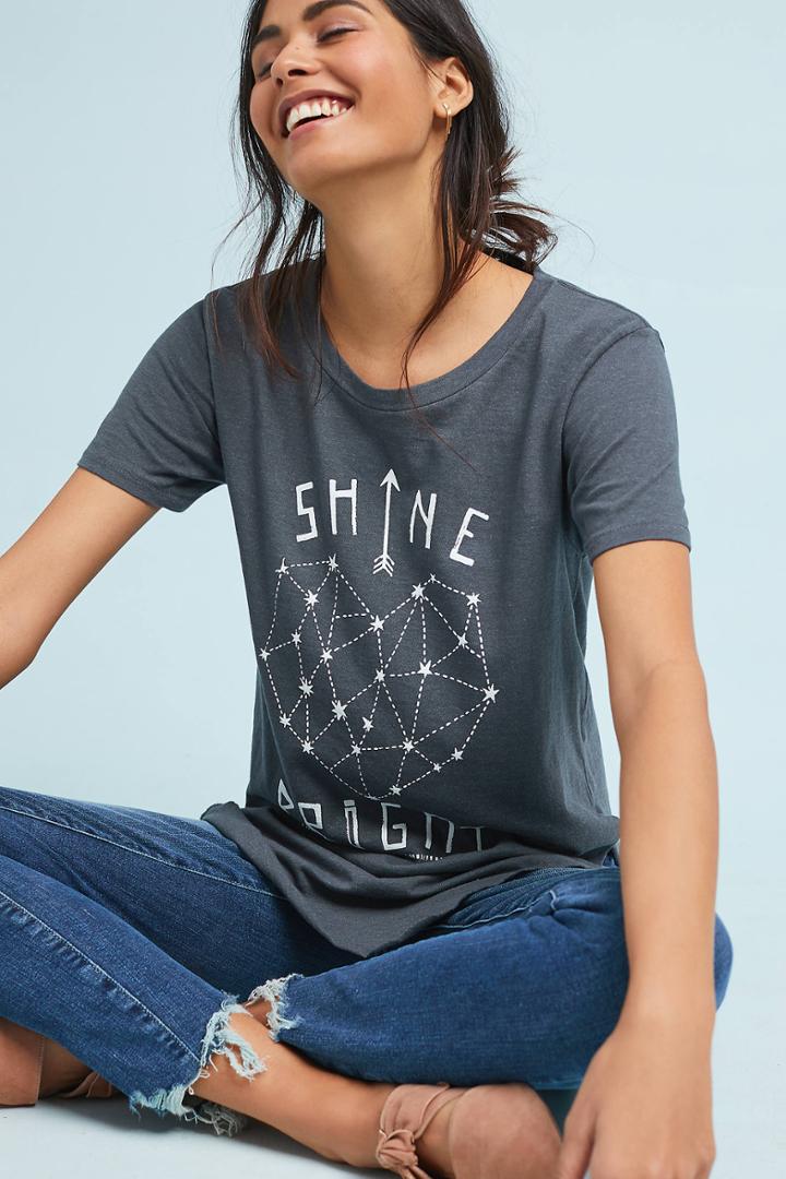 Junk Food Shine Bright Graphic Tee