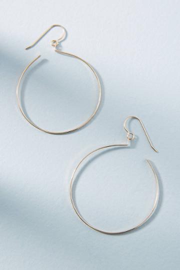 Hello Adorn Swan Hoop Earrings