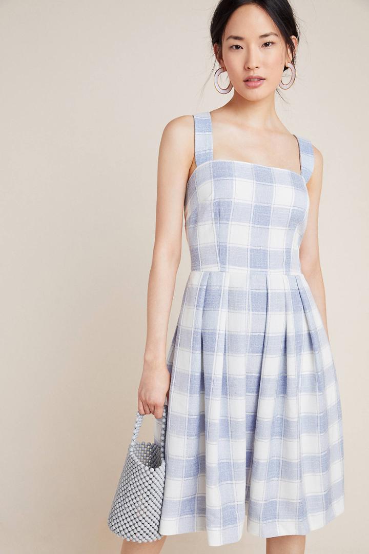 Gal Meets Glam Nikki Gingham Dress