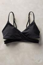L Space Rocky Wrap Top Black