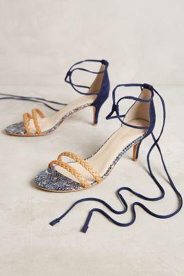 Lien.do Lien. Do Durango Kitten Heels Navy