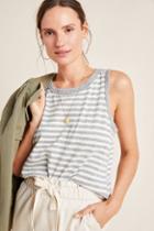 Anthropologie Mandy Striped Top