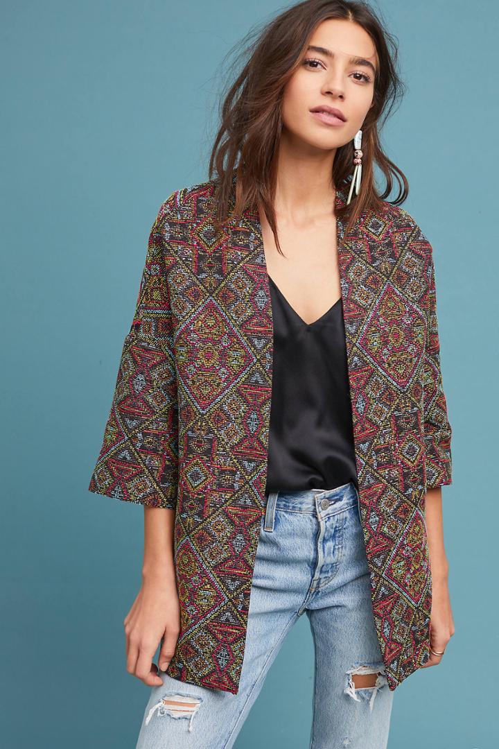 Helene Berman London Tapestry Kimono Jacket
