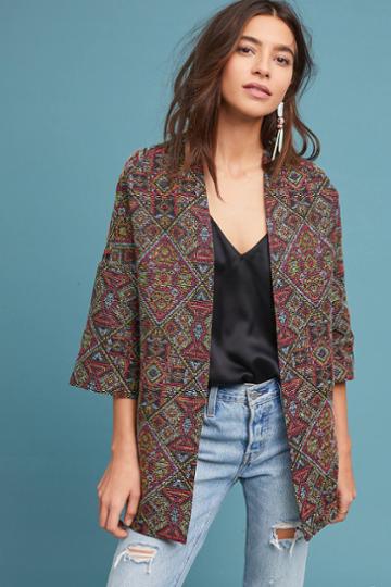 Helene Berman London Tapestry Kimono Jacket