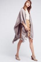 Anthropologie Montreux Fringed Wrap