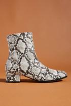 Matiko Jeanine Snake-printed Ankle Boots