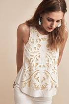 Akemi + Kin Filigree Lace Tank