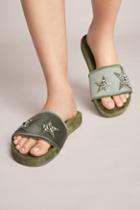 Lola Cruz Star Slide Sandals