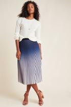 Seen Worn Kept Jia Pleated Ombre Maxi Skirt
