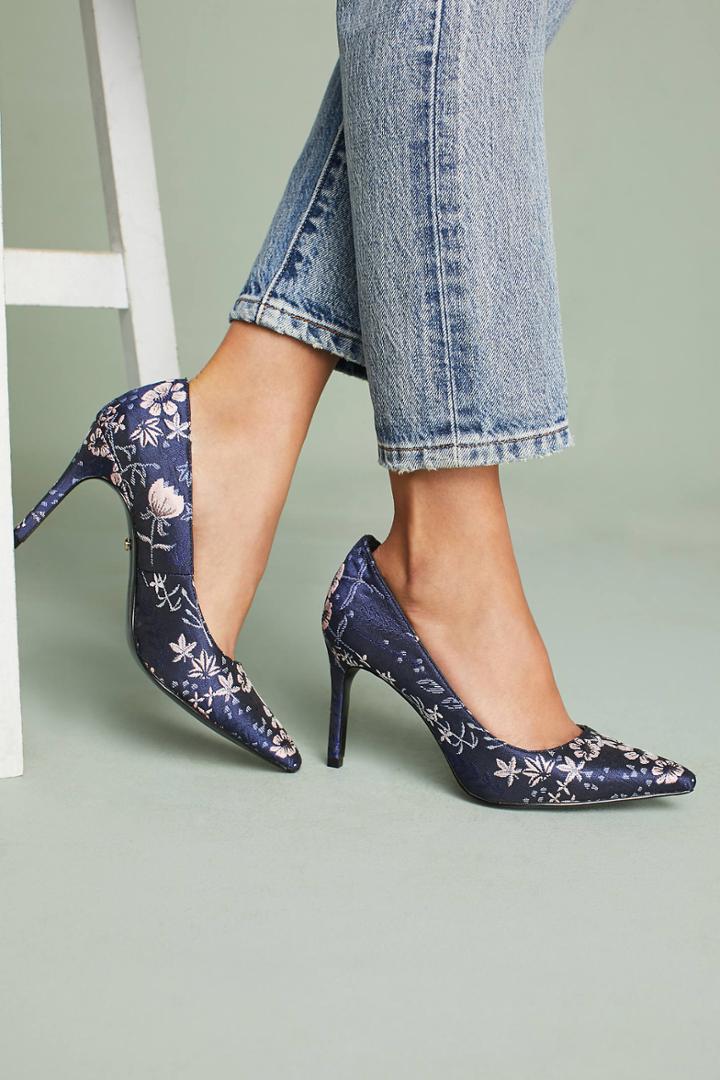 Charles David Denise Floral Heels
