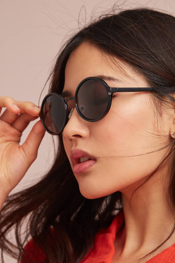 Anthropologie Linda Circle Sunglasses