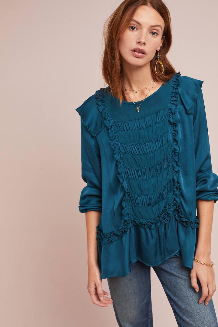 Amadi Montero Ruffled Blouse