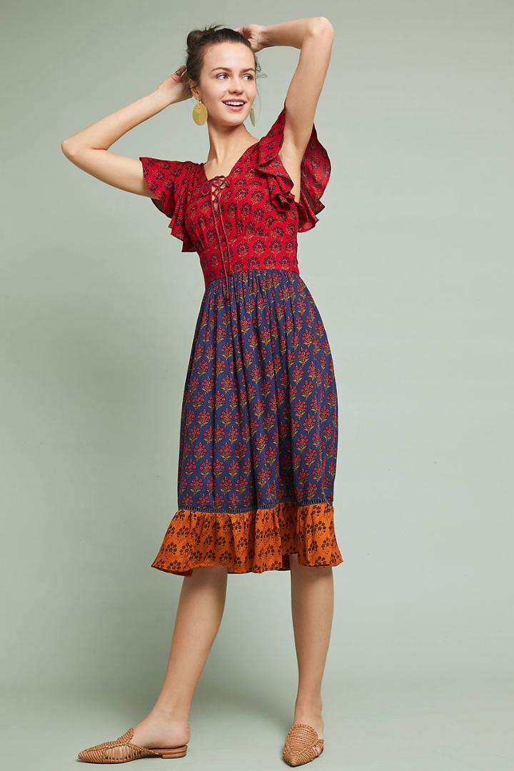 Ranna Gill Miranda Printed Dress