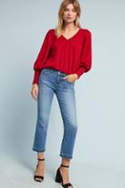 Pilcro And The Letterpress Pilcro High-rise Cropped Flare Jeans