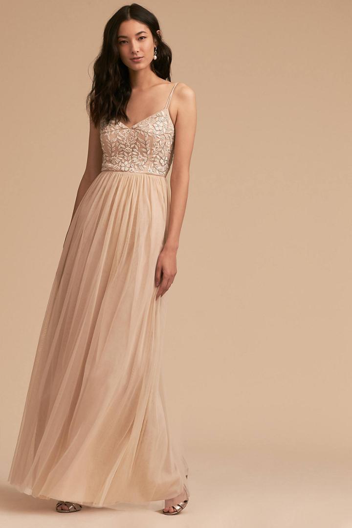 Anthropologie Elowen Wedding Guest Dress