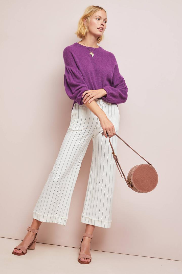 Reiko Paolo Cropped Wide-leg Pants