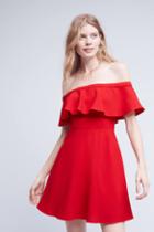 Black Halo Penelope Off-the-shoulder Dress