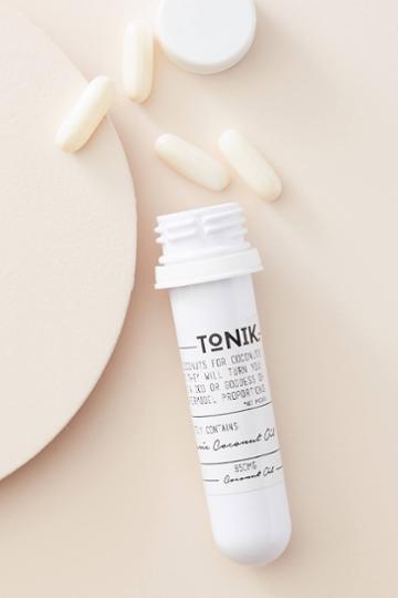 Tonik No. 1 Travel-sized Coconut Oil Capsules