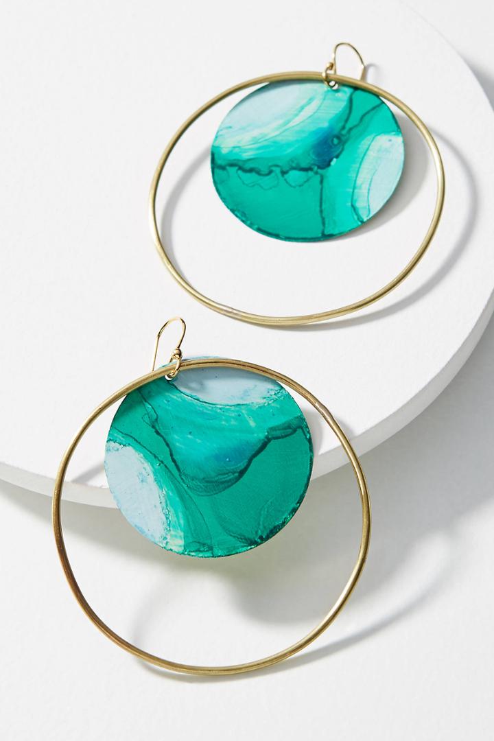 Sibilia Movement Orbital Hoop Earrings