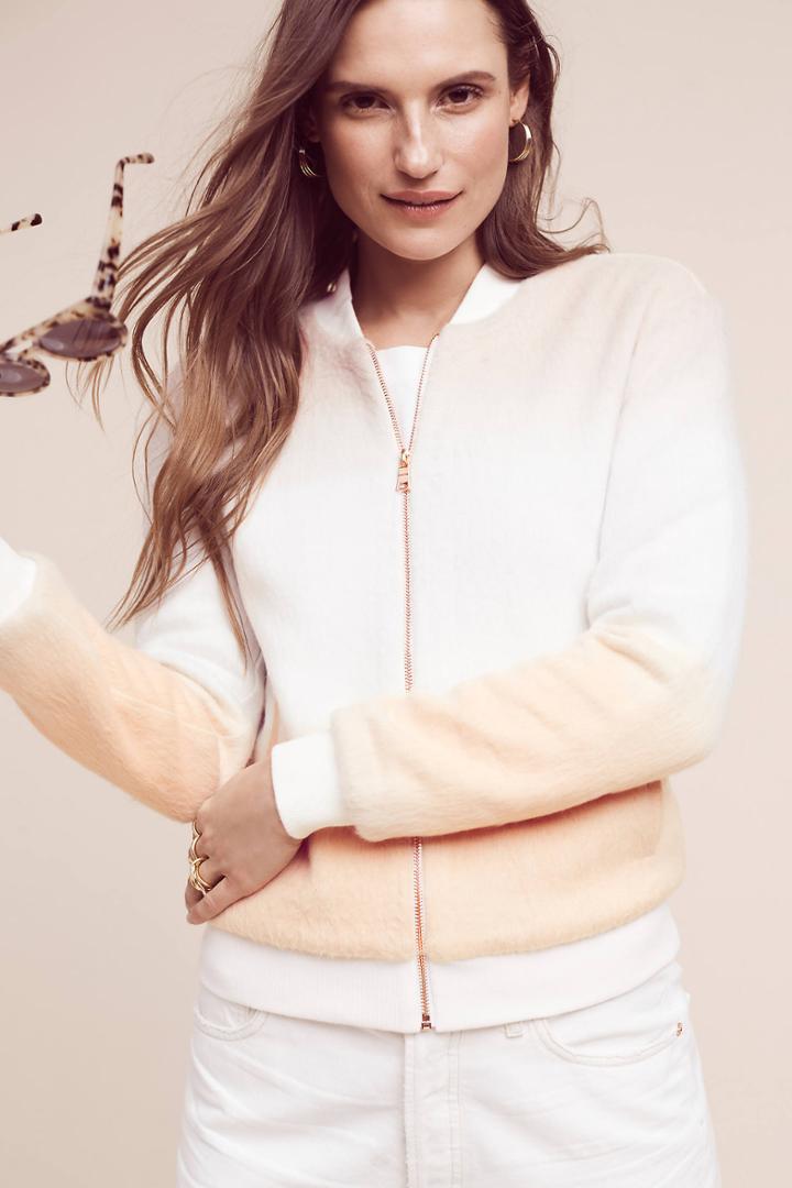 Paper Crown Fuzzy Ombre Bomber