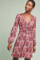 Maeve Paisley Belted Dress