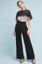 Eva Franco Chevron Bodice Jumpsuit