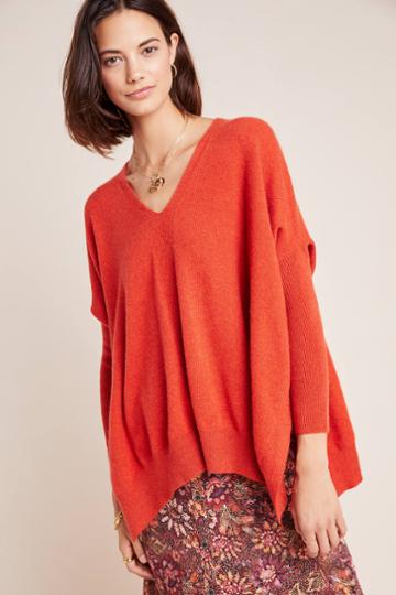Pine Cashmere Angeline Cashmere Poncho