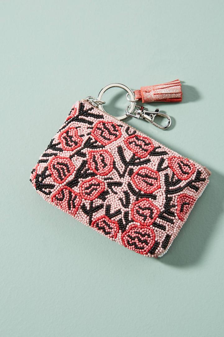 Jasper & Jeera Beaded Motif Pouch