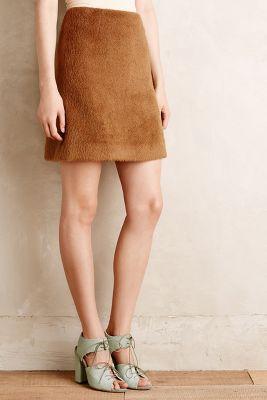 Anthropologie Vicuna Mini Skirt