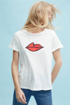 Ann Howell Bullard For Anthropologie Sketched Graphic Tee
