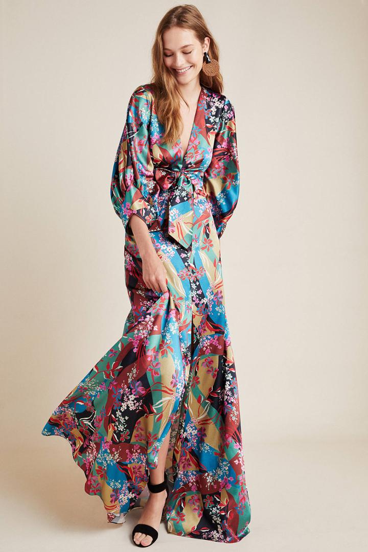 Sachin + Babi Josephine Satin Maxi Dress