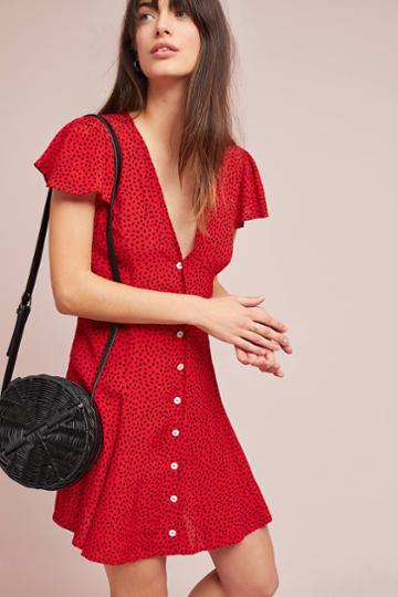 Beachgold Watermelon Mini Shirtdress