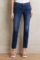 Pilcro Stet Side-slit Ankle Jeans Tinted Denim