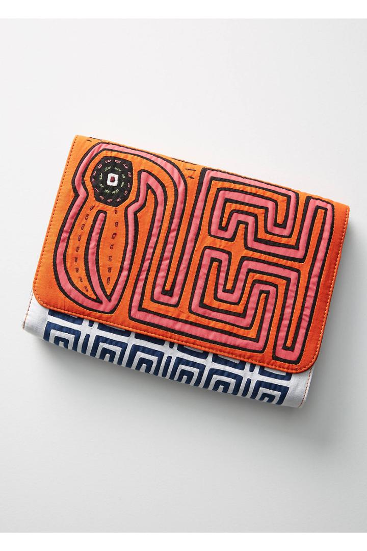 Mola Sasa Toucan Clutch