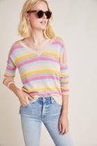 Charli Lydia Striped Cashmere Sweater