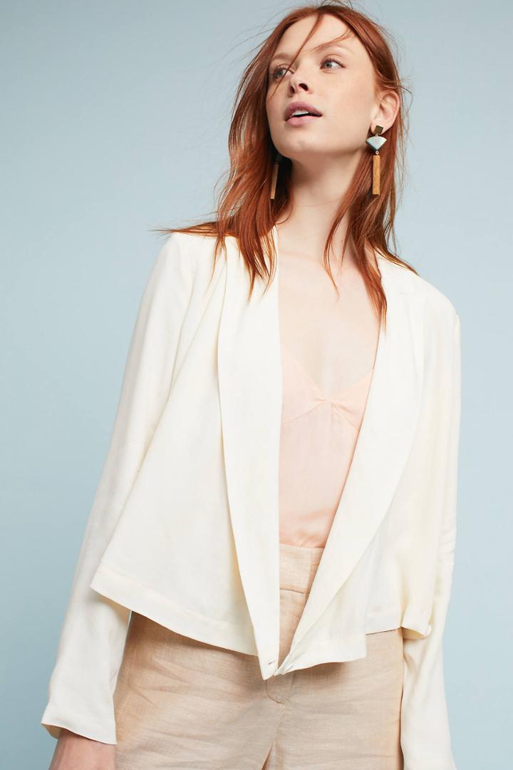 Ett:twa Buttoned Wrap Blazer