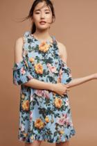 Delfi Anita Open-shoulder Floral Dress