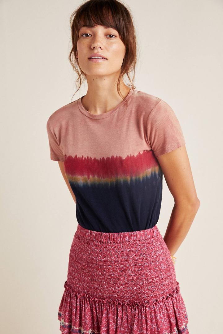 Velvet By Graham & Spencer Cynthia Tie-dyed Tee