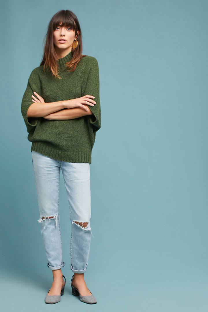 Field Flower Maleah Mock Neck Pullover