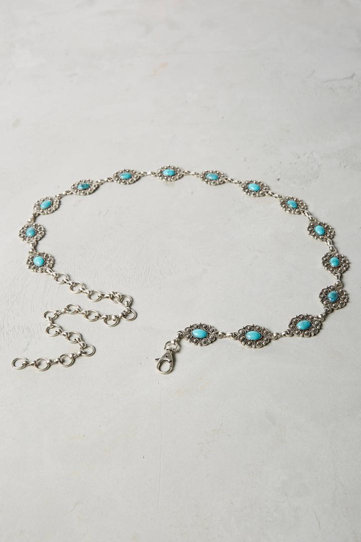 Amsterdam Heritage Turquoise Cabochon Belt