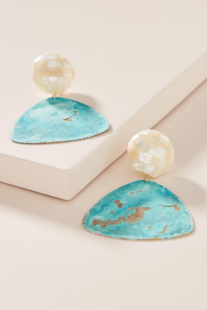 Anthropologie Catriona Pearl Drop Earrings