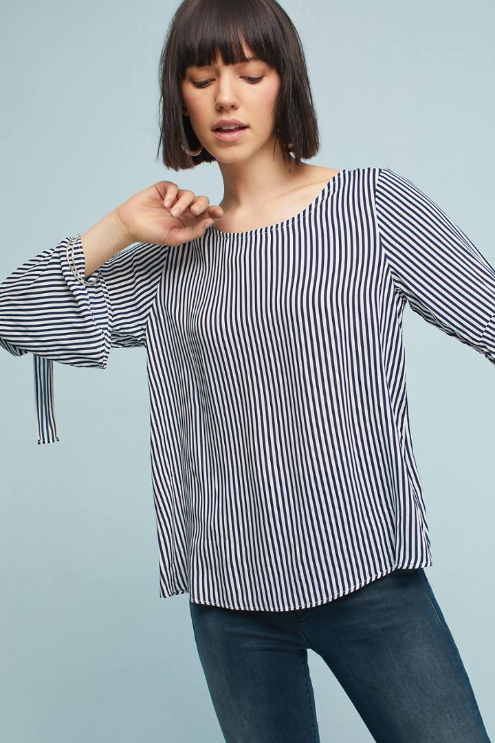 Velvet By Graham & Spencer Adia Striped Pullover