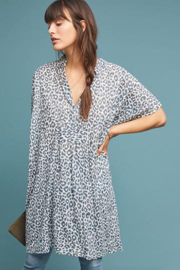 Emerson Fry Mallory Leopard-printed Caftan