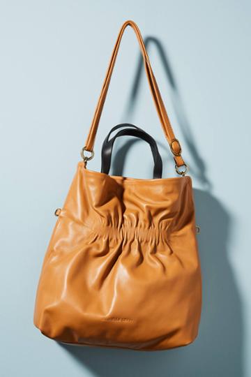 Anthropologie Danielle Lehavi Heidi Ruched Tote Bag